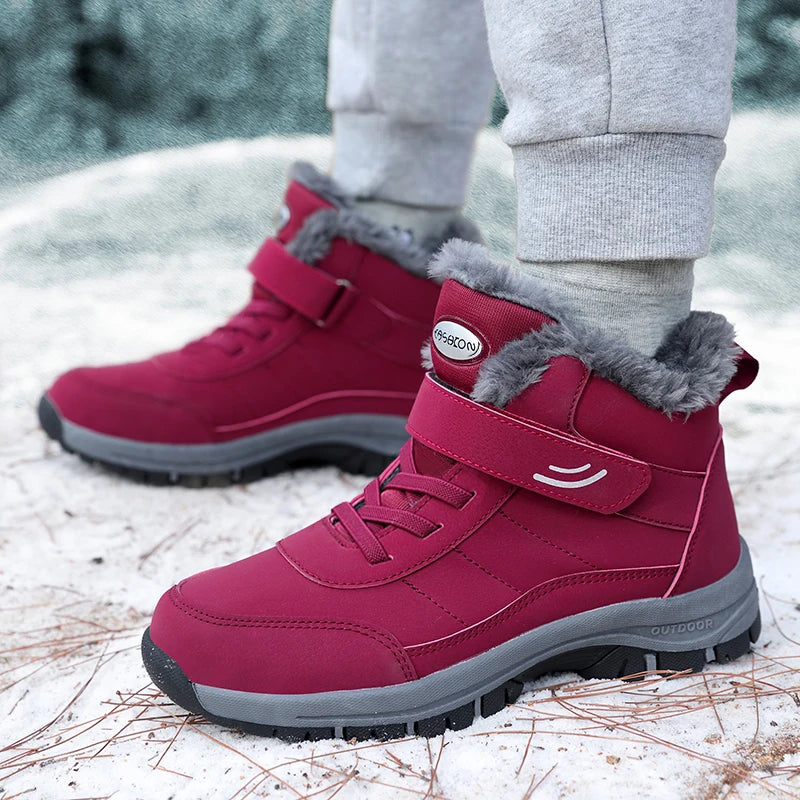 Bota Masculina Casual De Neve Antiderrapante