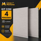 Persiana Plissada Blackout Sem Furos – Fácil Instalação e Ajuste Livre