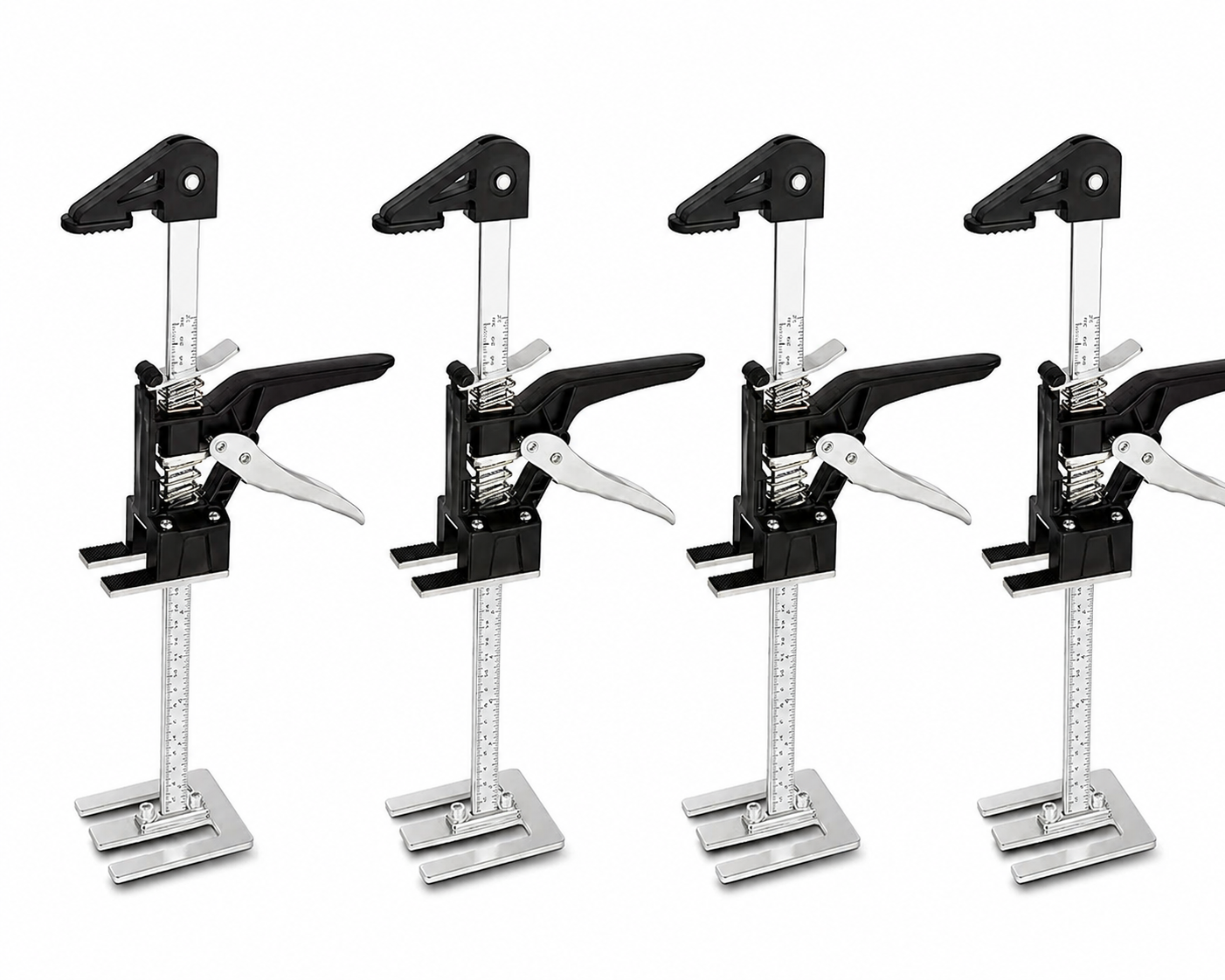 Kit 2 Suporte Elevador Telescópico Carga 600kg para Movéis