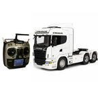 SCANIA S540 6X4 RC MINIATURA REALISTA • CONTROLE REMOTO + CARRETA BRINDE