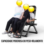 [Leve 2 Pague 1] Cadeira Conforto Máximo de Fibra + BRINDE: 1 Mesa de Inox
