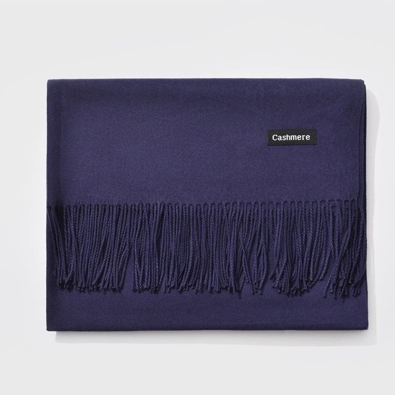 Cachecol Pashmina Feminino Grosso de Inverno