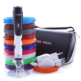 Kit Completo Caneta 3D Branco