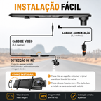 Retrovisor Multimídia SmartVision - Com Câmera de Ré