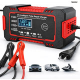 Carregador Inteligente De Bateria Automotiva 12v