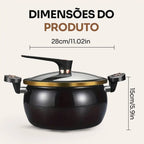 Kit 2 Panelas de Micropressão Antiaderente e Antiexplosiva