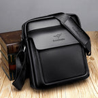 Bolsa Masculina lateral de Couro Forms