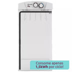 Secadora de Roupa 8 kg com timer ar quente e frio + Omo Lava Roupas de Brinde