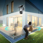 Câmera IntelliCam 360°® – Monitoramento Inteligente com Energia Solar
